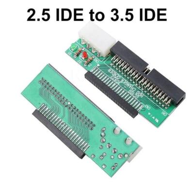 Sata to Ide Adapter 2.5 Sata Female to 3.5 Ide Male Converter 40 Pin Port 1.5gbs