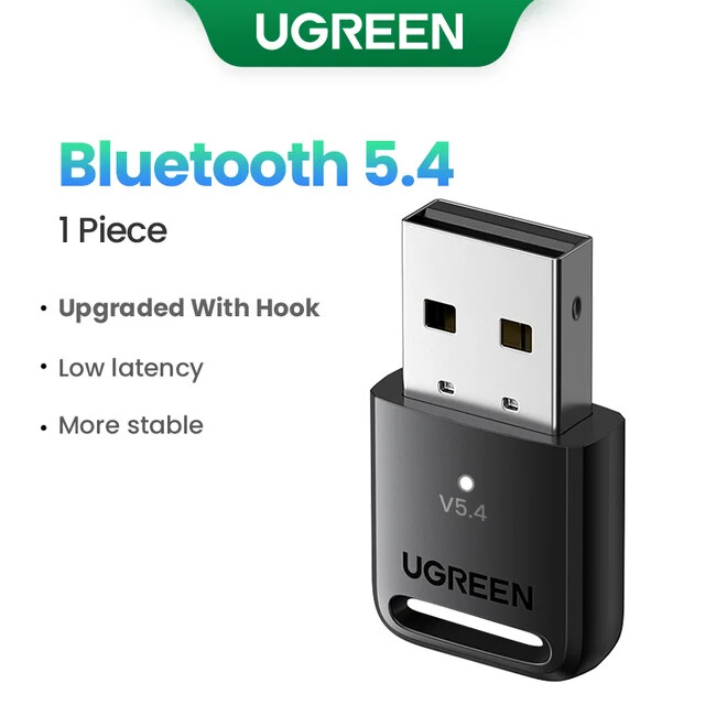 UGREEN USB Bluetooth 5.4 Dongle Adapter for PC Speaker Wirel