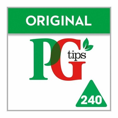 PG tips Pyramid Teabags - 240 per pack (1.53lbs)