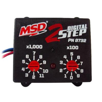 MSD 8732 Multi-Step RPM Selector 2-Step Digital Plastic Black Ea