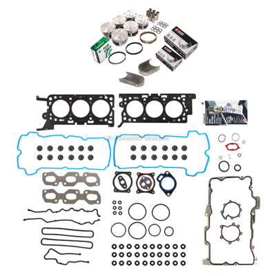 Full Gasket Set Bearings Pistons Fit 2000-2003 Jaguar S-Type 3.0 V6 DOHC 24v