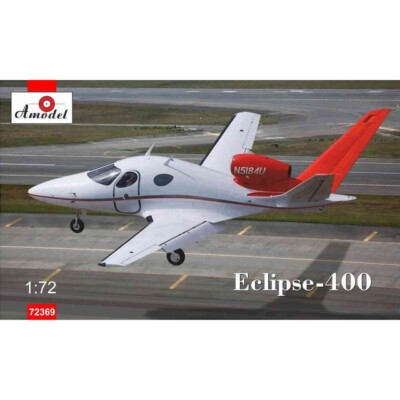 Amodel 72369 Plastic model kit Scale 1:72 Eclipse-400 light jet modelling kit