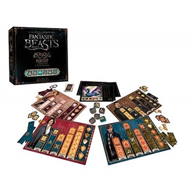 USAopoly Fantastic Beasts Perilous Pursuit Cooperative Dice Game | Harry Potter