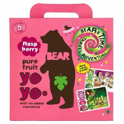 Bear Fruit Yoyos Raspberry Multipack - 5 x 20g