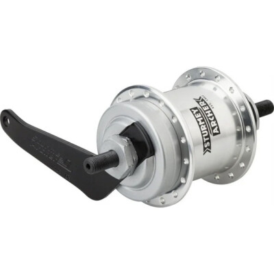 Sturmey Archer S1C Single Speed Coaster Brake Hub, 32h, Silver