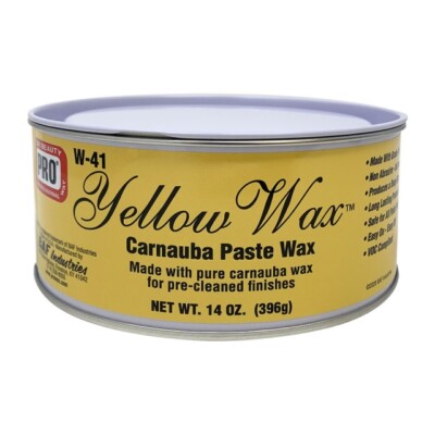 pro yellow wax paste 14 oz
