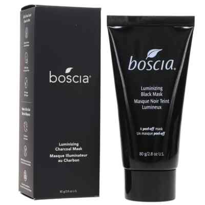 BOSCIA Luminizing Charcoal Mask-Reduces Pores & Removes Blackheads - NEW!