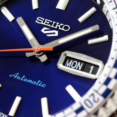 Pre-owned Seiko 5 Sports Sbsa243 Limited Retro Color Mechanical Automatic Watch Men Japan