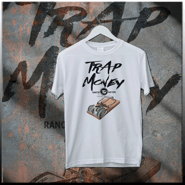 Trap money T-shirt gangs coke mafia mobster El Chapo hustle dope kingpin tee
