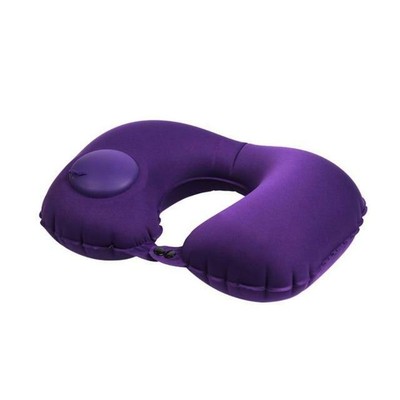 U-Shaped Pillow Travel Portable Press Automatic Inflatable
