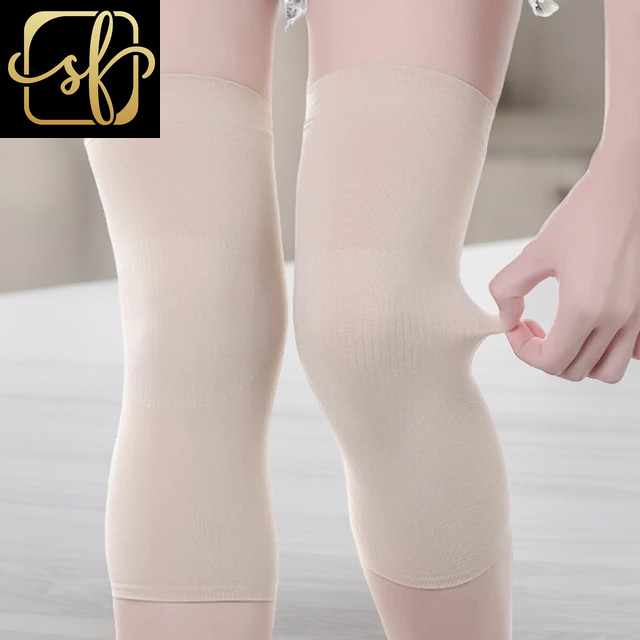 nude 1 Pair Knee Support Braces Elastic Nylon Sport Compression Knee Pad Sleeve for Sports Fitness Running Cycling