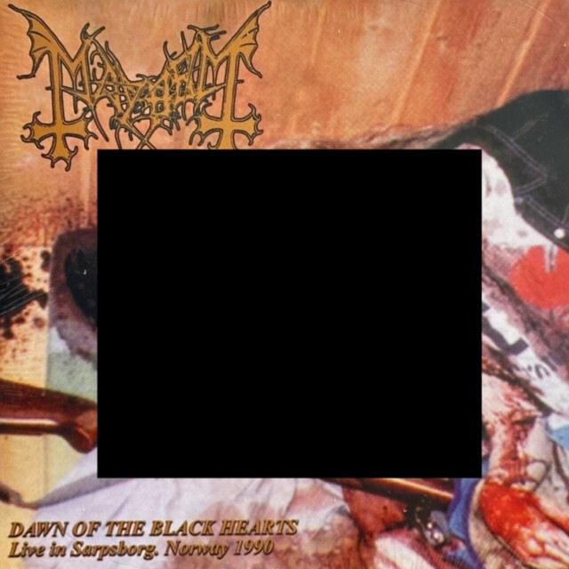 MAYHEM dofbh  ( super rare ) uncensored cover DOUBLE