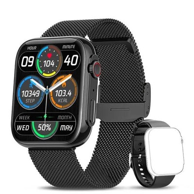 Melanda 1.91'' Hd Screen Bluetooth Call Women's Smart Watch Sports Tracker Health