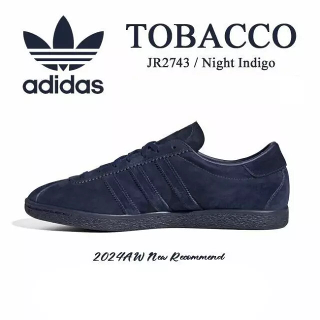 adidas Originals TOBACCO JR2743 Suede Night Indigo / Night Indigo