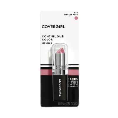 CoverGirl Continuous Color Lipstick Smokey Rose 035 Shimmer Cover Girl
