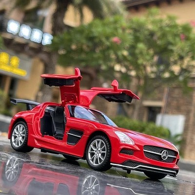 1:32 Sls Alloy Sports Car Model Diecasts Metal Toy Vehicles Car Model High Simul