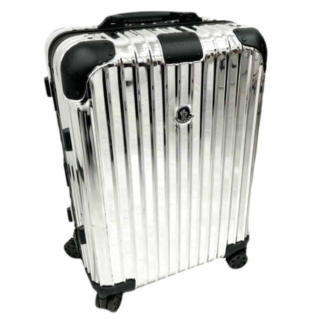 RIMOWA MONCLER 30Lブラック キャリーケース 0076017 リモワ×モンクレールコラボ リフレクションキャビアン ユニ