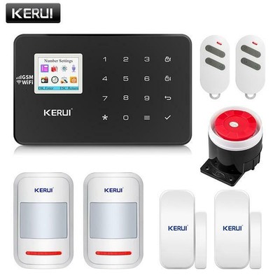 KERUI W18 Wireless WiFi GSM Alarm System Android ios APP Control  home Security