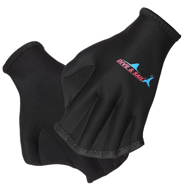 Swim Gloves Aquatic Fitness Webbed Gloves Water Resistance Training Surfing Swim