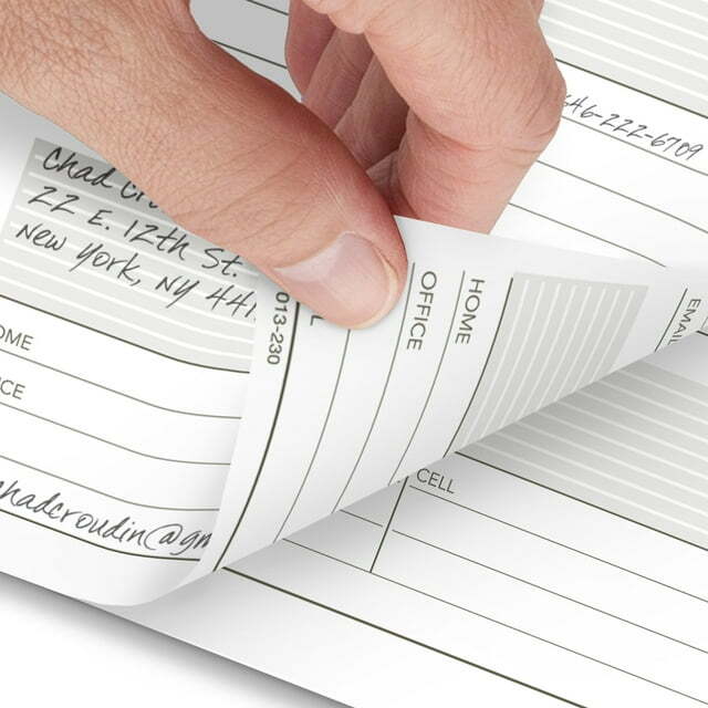 AT-A-GLANCE Undated Telephone Address Pages, Loose-Leaf, 6 Ring, Portable Size,