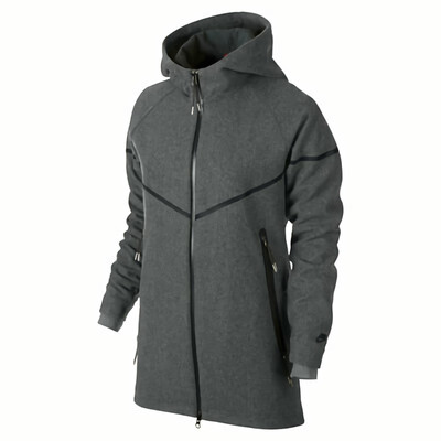 Nike Womens Reflective Flash 3M Wool Windrunner 630987 071 Hooded Jacket XL