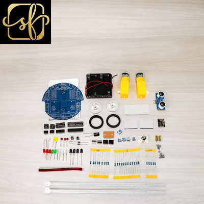 Diy No Battery A Automation Robot Kits Ultrasonic Obstacle Avoidance Graphical P