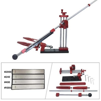 360 rotary Professional Kitchen Knife sharpener Sharpening System With Stones
