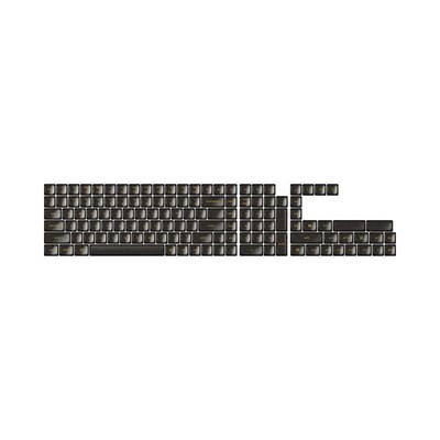 Keychron Keyboard Black Transparent Low Profile LSA Full Set Keycap Set