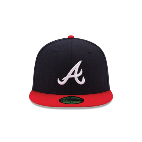 New Era 59Fifty Atlanta Braves Аутентичная коллекция ACPERF On Field Game Fit