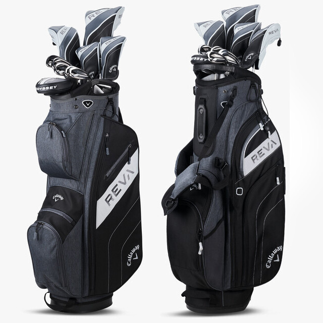 Callaway REVA 11-Piece Women's Golf Package Set Black | New