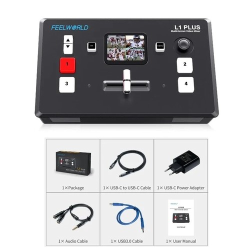 Feelworld LIVEPRO L1 PLUS 4K Multi-Camera Video Mixer