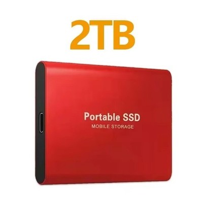 External SSD 1TB 2TB 4TB Portable USB 3.1 Type-C Hard Drive for PC Mac Mobile Ph