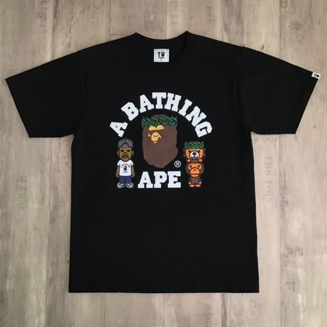 送料無料！BIG SEAN X BAPE BABY MILO TEE BAPE X Big Sean Detroit 2 Baby Milo Tee White – SoleSavy