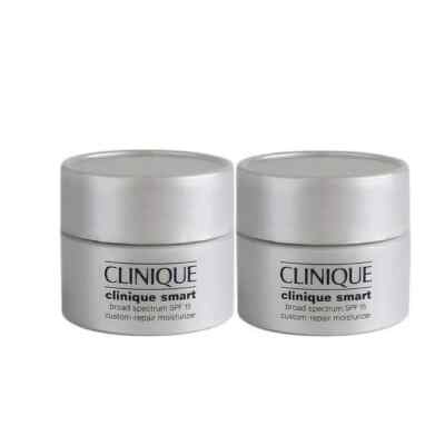 Lot 2 of Clinique Smart Broad Spectrum SPF 15 Custom-repair Moisturizer 0.5 oz