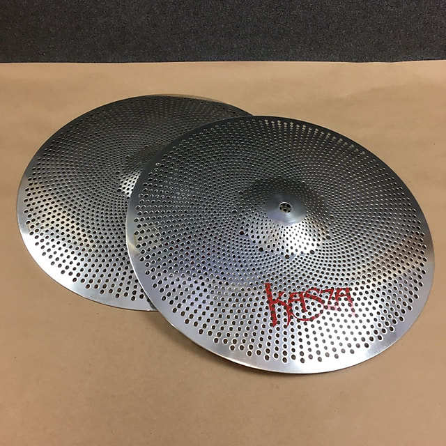 Kasza Quiet On The Set Practice Cymbal Pack 20 18 16 14 HH Low Volume w/ Gig Bag