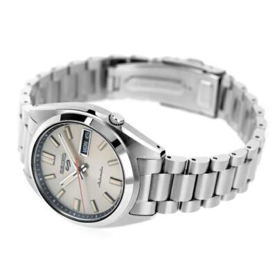 Pre-owned Seiko 5 Sports Sbsa257 Ivory Dial Snxs Automatic Mechanical Men Watch Japan