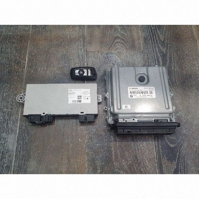 BMW 5 F10 F11 2010 Diesel Komplettsatz Motorsteuergerät Zündschloss IEV1497