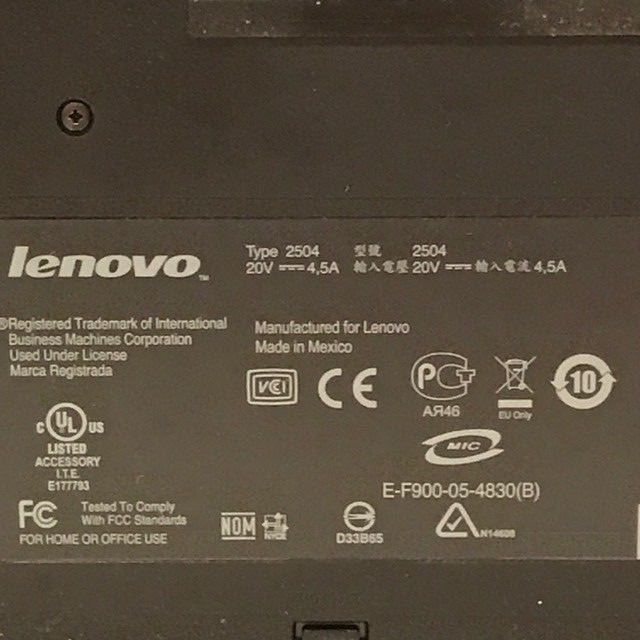 IBM Lenovo ThinkPad Advanced Mini Dock 2504 10U w/2 Keys - in Original IBM Box