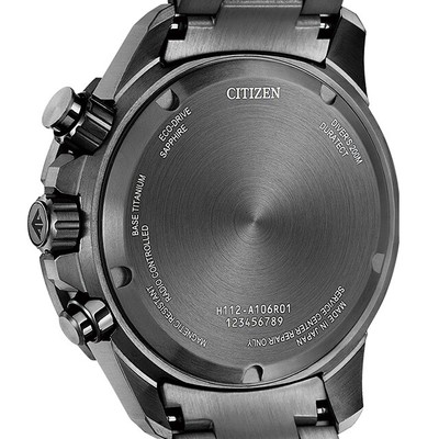 Pre-owned Citizen Promaster Marine As7146-58w Light In Black Solar Men Watch In Box