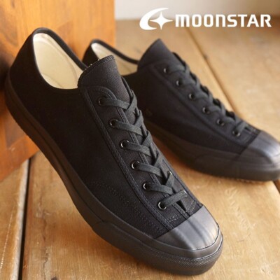 Moonstar Shoes Fine Vulcanized  GYM CLASSIC BLACKMONO Kurume Sneaker UNISEX