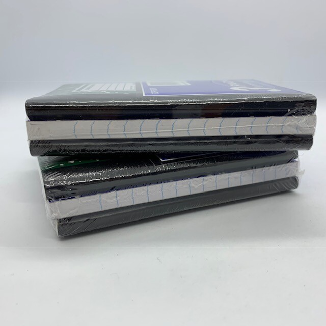 Mini Marble Composition Book Smooth 480 Sheets Color Office School - 6 notebooks