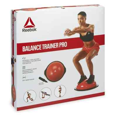 REEBOK Balance Trainer Pro Sport Dome Reversible Exercise Ball W/Air Pump - NEW!