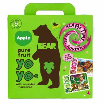 Bear Fruit Yoyos Apple Multipack - 5 x 20g