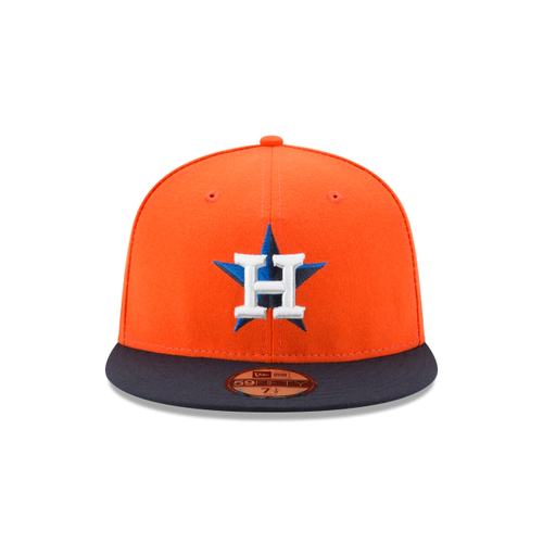 Кепка New Era 59Fifty Orange/Navy MLB Houston Astros Alternative Fit (70362310)