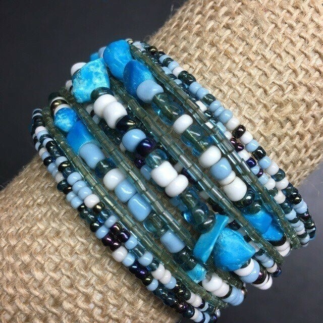 アクセサリー KAMIYA Mexican Beads Bracelet BLUE アクセサリー KAMIYA Mexican Beads Bracelet BLUE KAMIYA