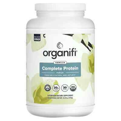 Organifi Complete Protein All In One Shake Vanilla, 2.54 lbs. Exp 2025