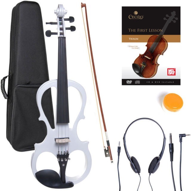 BRAND NEW Cecilio 4/4 Electric Violin White in New Cross, London