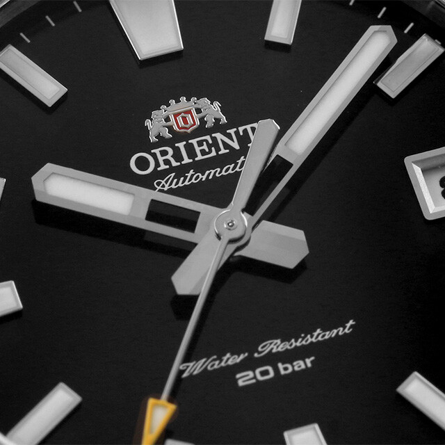Pre-owned Orient Mako Rn-ac0q01b Sports Mechanical Automatic Watch Black Dial 39.9mm