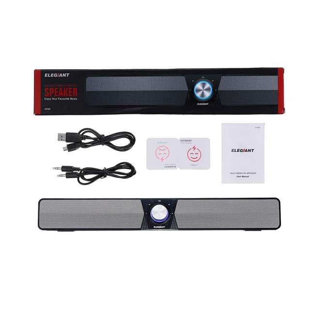 ELEGIANT SR500 20W Portable Wireless Computer Speakers Home Theater Sound System