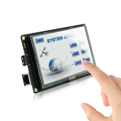 5 Inch Graphic TFT LCD Module HMI Intelligent Touch Screen Panel with UART